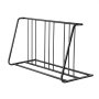 VEVOR Bike Rack, Fits Tire Width 3 Inch/76.2 mm, Carbon Steel Double-Sided Grid Bike Rack Stand, Freestanding Bicycle Storage Holder for Curbside, Garage, Indoor, Outdoor Parking, 6-Bicycle Capacity