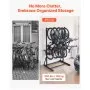 Freestanding Bike Rack Max 5 Bikes Storage Bicycle Organizer Standing Bike Rack