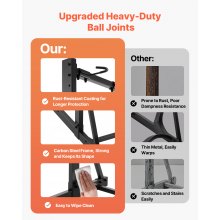 Freestanding Bike Rack Max 5 Bikes Storage Bicycle Organizer Standing Bike Rack