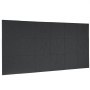 VEVOR 18 Pack Acoustic Panels with Self Adhesive, 11.8 x 11.8 x 0.4 inch Sound Proof Foam Panels, Polyester Fiber Soundproof Wall Panels High Density, for Home, Studio, Office, Theater, Black