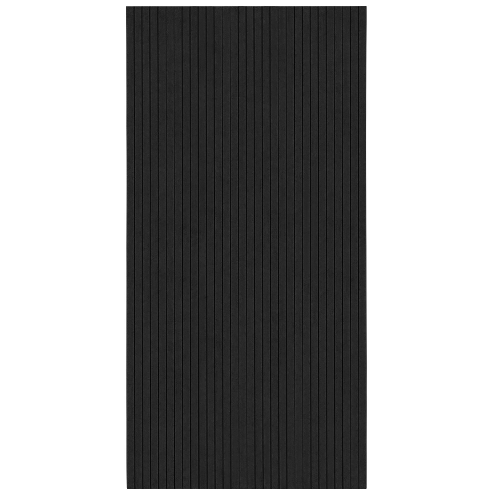 VEVOR 5 Pack Acoustic Panels, 120 x 60 x 5 cm Self-Adhesive Sound Proof Foam Panels, Large Polyester Fiber Sound Absorbing Wall Tiles, Echo Absorbtion for Home Studio,Office, Theater, Black
