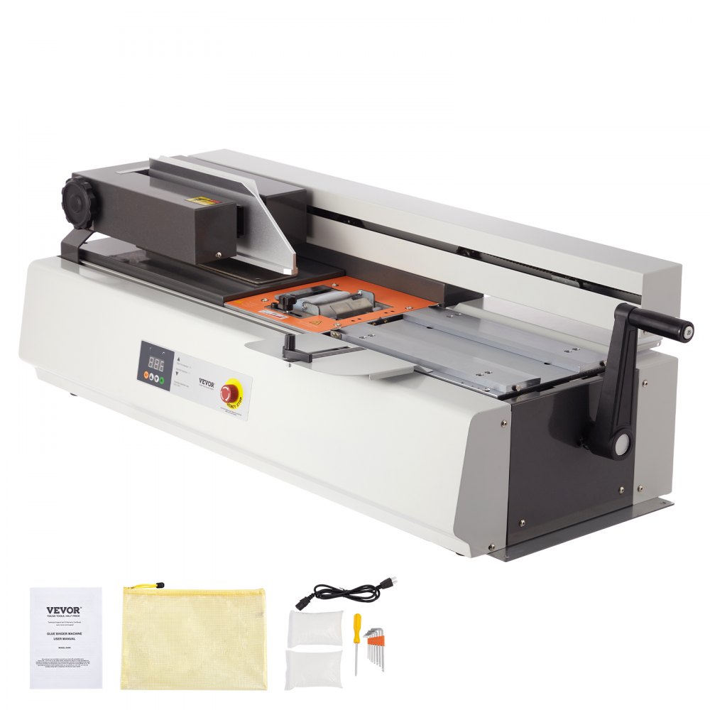 VEVOR Thermal Binding Machine Hot Glue Binder 400 Sheets A3 A4 A5 Documents