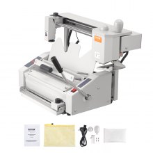 VEVOR Thermal Binding Machine, 400 Sheets Capacity Hot Glue Binding Machine, Thermal Book Binder 50mm Binding Thickness A3(Short Edge)/A4/A5 Document with Milling Cutter