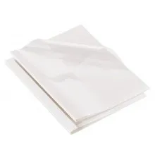 VEVOR Thermal Binding Covers, 10 Pack Thermal Presentation Covers 5/16 inch Spine Holds 2-240 Sheets, PVC Transparent Front Cover and White Back Cover, Letter Size