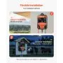 Electric Fence Charger 10kV 2J AC DC Electric Fence Energizer 1.86 Miles Range