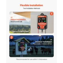Electric Fence Charger 10kV 3J AC DC Electric Fence Energizer 1.86 Miles Range