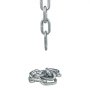 VEVOR Weight Lifting Chains, 1 Pair 35LBS/16kg Weight lifting Chains,Bench Press Chains with Collars, 5.2ft Olympic Barbell Chains Weight Chains for Power Lifting, Silver