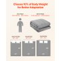 Weighted Blanket 25lb 88 x 104" King Size Cooling Breathable Heavy Blanket