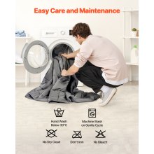 Weighted Blanket 25lb 88 x 104" King Size Cooling Breathable Heavy Blanket