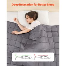 Weighted Blanket 25lb 80 x 87 in King Size Soft 100% Cotton Heavy Blanket