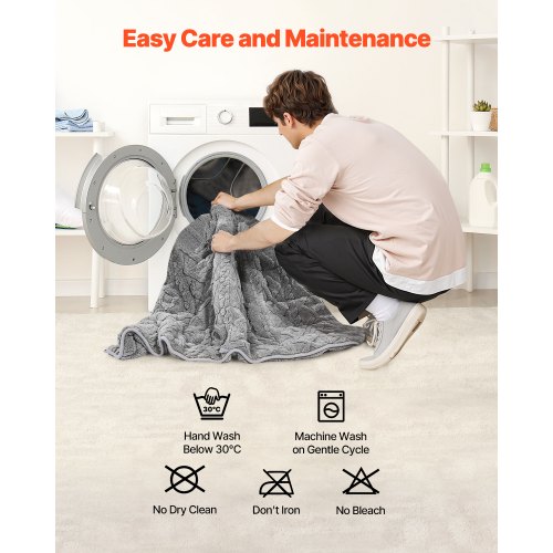 Washing Instructions How To Dry A Weighted Blanket With Glass