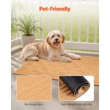 VEVOR Door Mat 29.53 x 17.72 Inch Front Door Mat with Non-slip Rubber Backing