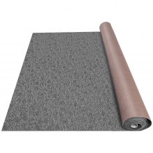 VEVOR Indoor Outdoor Rug Carpet 5.9x36ft Outdoor Rug with Waterproof Back Outdoor Rug for Patio Porch Deck Garage Outdoor Area Rug Runner Anti-Slide Porch Rug No Mildew Kitchen Carpet(Grey,11M)
