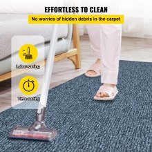 Boat Carpet Marine Carpet Roll 6x39.3' Gray Cutpile Outdoor Deck Patio Rug