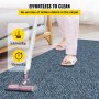 effortless cleaning of VEVOR marine carpet with vacuum, showcasing labor and time-saving benefits.