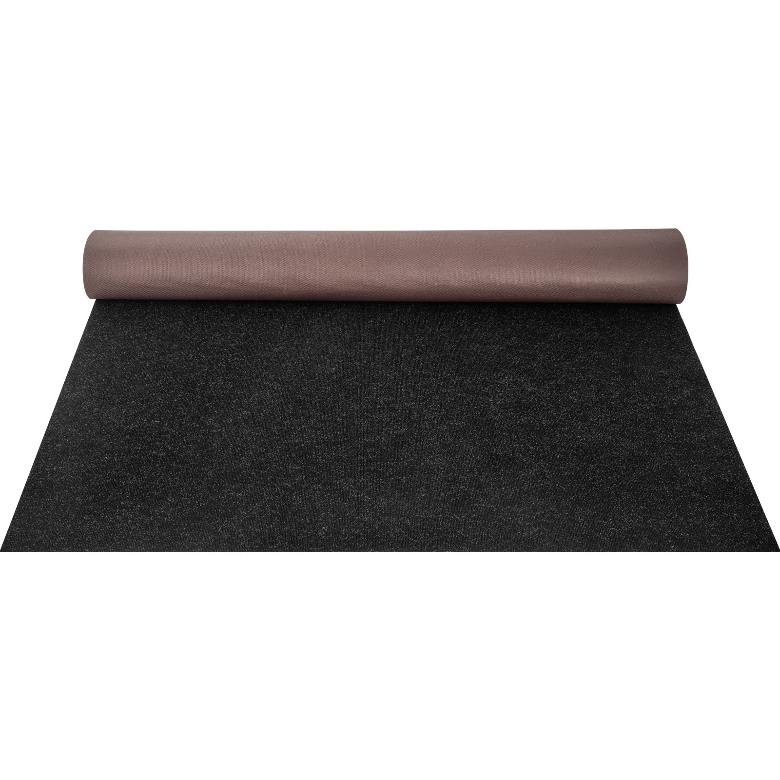 VEVOR Marine Carpet, 6 x 36 ft Boat Carpeting, Charcoal Black Marine Grade Boat Carpet, Indoor/Outdoor Marine Carpeting with Water-proof TPR Backing, Water-proof Carpet Roll for Home, Patio, Porch, De