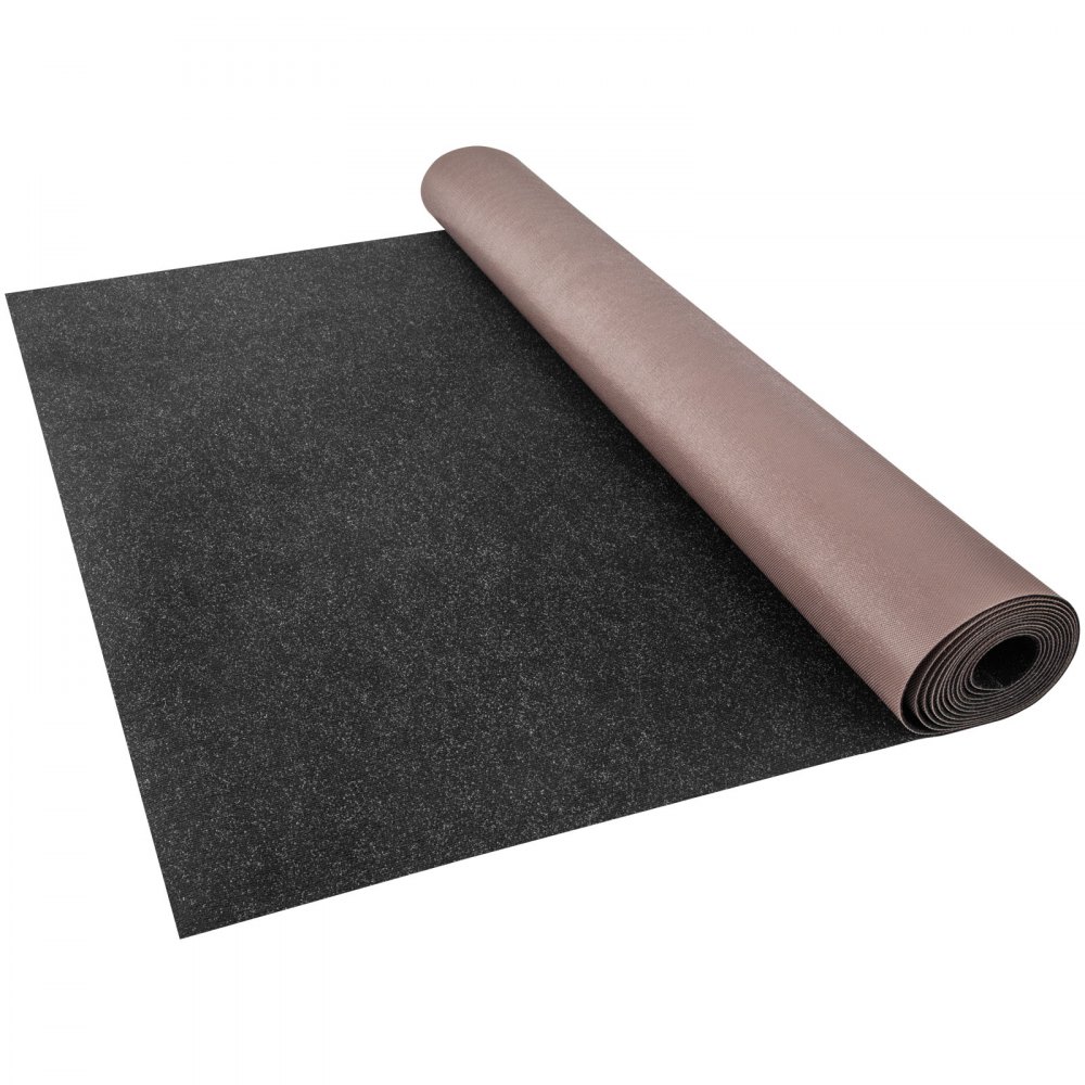 VEVOR Marine Carpet, 6 x 13 ft Boat Carpeting, Charcoal Black Marine Grade Boat Carpet, Indoor/Outdoor Marine Carpeting with Water-proof TPR Backing, Water-proof Carpet Roll for Home, Patio, Porch, De