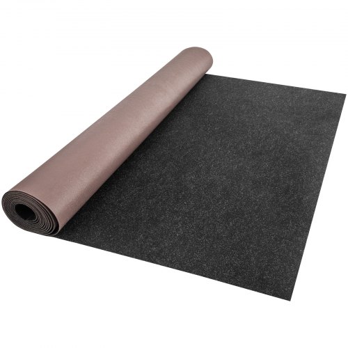 VEVOR Marine Carpet, 6 x 23 ft Boat Carpeting, Charcoal Black Marine Grade Boat Carpet, Indoor/Outdoor Marine Carpeting w/ Water-proof TPR Backing, Water-proof Carpet Roll for Home, Patio, Porch, Deck