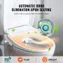 VEVOR Elongated Bidet Toilet Seat Electric Smart Heated Seat Remote Control