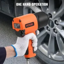 VEVOR Air Impact Wrench, 3/4-Inch Drive Air Impact Gun, Up to 1870ft-lbs Nut-busting Torque, Composite Pneumatic Impact Wrench for Auto Repairs and Maintenance Heavy Duty
