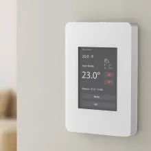 7 Day Programmable Thermostat for Underfloor Heating Pump TFT Display