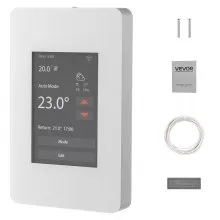 7 Day Programmable Thermostat for Underfloor Heating Pump TFT Display