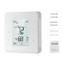 VEVOR 7-Day Programmable Thermostat, Home Thermostats for Heat Pump,Air Conditioner,Underfloor Heating, LED Screen with Backlight & 1Cool+1Heat,Energy-Efficient,Wide Temp Range,White
