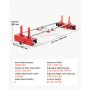 VEVOR Router Sled 1220 mm Jig for Flattening Slabs with SFC Linear Shaft, for DIY Woodworking Routers, Travel Height Adjustable, Trimming Planing Machine, Wide Working Range, with Precision Roller