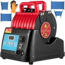 VEVOR Mug Press 600W Mug Heat Press 4 In 1 Heat Press Bottle Red Mug Cup Heat Press Machine Mug Sublimation Heat Press for Transferring Pictures on 11oz, 9oz, 1.5oz, 3oz Mugs, Wine Glasses and Bottles