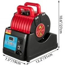 VEVOR Mug Press 600W Mug Heat Press 4 In 1 Heat Press Bottle Red Mug Cup Heat Press Machine Mug Sublimation Heat Press for Transferring Pictures on 11oz, 9oz, 1.5oz, 3oz Mugs, Wine Glasses and Bottles