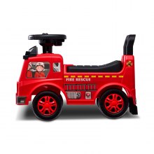 VEVOR Coche de paseo para niños pequeños, de 1 a 3 años, Ride Racer, juguete para montar para niños pequeños, coche clásico para niños con volante musical y almacenamiento debajo del asiento, juguete para montar para niños y niñas, rojo