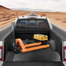 VEVOR Truck Bed Mat, Fits for 2015-2020 Ford F150 5.5 FT Short Bed, 66.5" x 64" Rubber Truck Bed Liner, 1/4" Thick Bed Mat Car Accessories for All-Weather Protection, Prevent Slipping or Damage