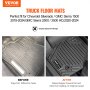 Alfombrillas para automóvil VEVOR compatibles con Chevrolet Silverado/GMC Sierra 1500, 3 unidades