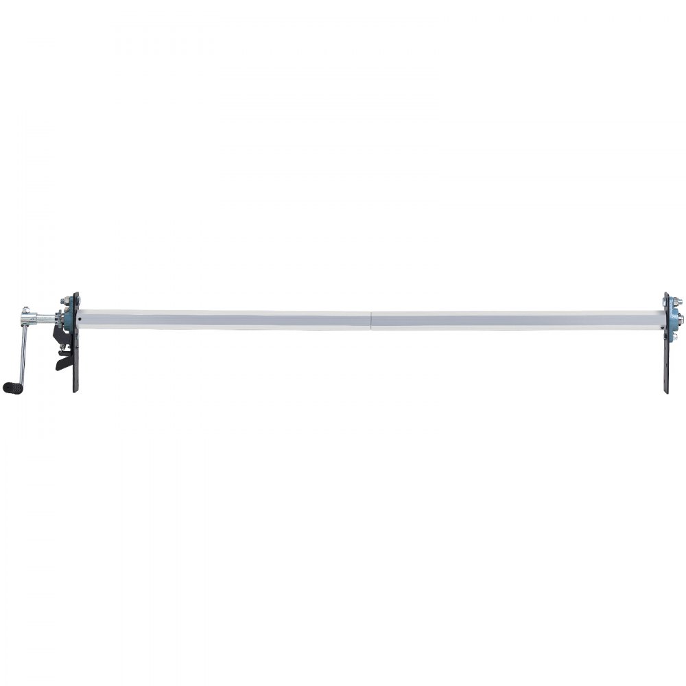 VEVOR Hand Crank Tarp Roller Kit, 64" to 104" Wide, Aluminum Alloy, Manual Cab Level Dump Truck Tarp Roller with 7" Sponge-Wrapped Handle, Perfect for Dump Trucks, Trailers, Trash Haulers (No Tarp)