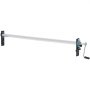 VEVOR Hand Crank Tarp Roller Kit, 64" to 104" Wide, Aluminum Alloy, Manual Cab Level Dump Truck Tarp Roller with 7" Sponge-Wrapped Handle, Perfect for Dump Trucks, Trailers, Trash Haulers (No Tarp)