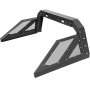 VEVOR Truck Roll Bar Chase Rack Adjustable with 6 Amber Auxiliary Side Marker Lamps, Universal Fit for Pickup Trucks