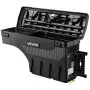 VEVOR Truck Bed Storage Box, 25L Waterproof ABS Wheel Well Tool Box, Anti-Theft Lock, Compatible with 2020-2025 Chevy/GMC Silverado/Sierra 2500/3500HD, Passenger Side Right (Drilling Required)