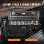 VEVOR förvaringslåda för lastbilsbädd, låsbar svängväska med lösenordshänglås, 6,6 Gal/25 L ABS verktygslåda för hjulbrunn, vattentät och hållbar, kompatibel med Ford Super Duty 2017-2021, förarsidan