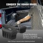 VEVOR Truck Bed-oppbevaringsboks, låsbar svingkoffert med passordhengelås, 6,6 Gal/25 L ABS-verktøykasse for hjulbrønn, vanntett og holdbar, kompatibel med Ford Super Duty 2017-2021, førerside