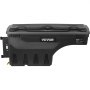black VEVOR truck bed storage box with secure latch and mounting bracket.