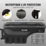 VEVOR Truck Bed Storage Box, Lockable Swing Case with Password Padlock, 6.6 Gal/25 L ABS Wheel Well Tool Box, Waterproof and Durable, Compatible with Ford Super Duty 2017-2021, Drivers Side