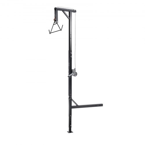 VEVOR Hitch Deer Hoist With Platform & Winch – 300 Lb Capacity, 2-Inch Receiver, 360° Swivel For Hunting & Farm Use