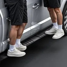 VEVOR Running Boards Nerf Bar Side Step 6 in for 19-25 Dodge Ram 1500 Crew Cab
