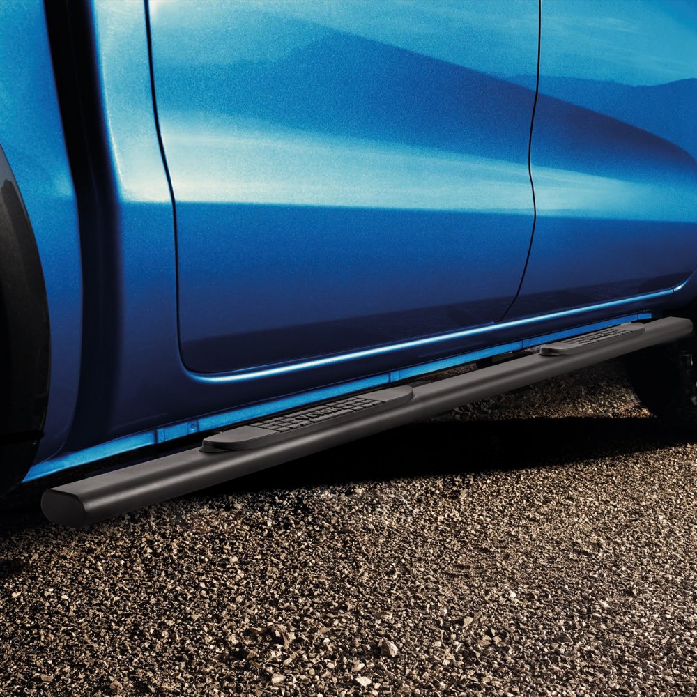 VEVOR 3" Side Steps for 2005-2023 Toyota Tacoma-Crew Cab, 4-Door, Durable Carbon Steel Nerf Bars with ABS Traction Pads, Supports Up to 500LBS, Set of 2