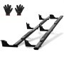 VEVOR Running Boards 3" Step Bars Fit 2005-2023 Toyota Tacoma-Crew Cab 500LBS