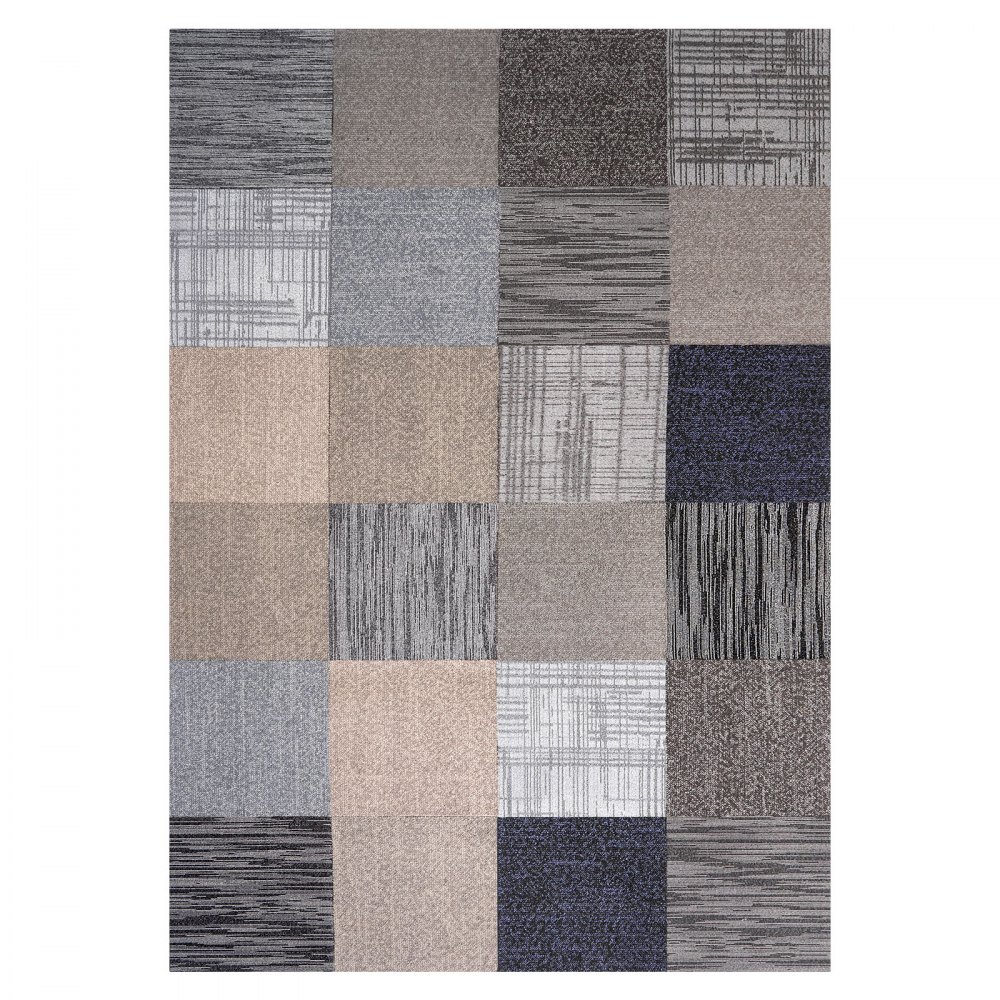 VEVOR Carpet Tiles Reusable 20x20 inch, 24 PCS Modular Carpet Square Rug, Commercial Floor Soft Padded for Seamless Cover 66.6sq.ft, Easy DIY Replacement for Living Room Bedroom Indoor,Multicolor