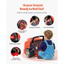 VEVOR Engine Toy Kids Mechanic Car Repair Set with Removable Parts Red