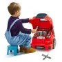 VEVOR Engine Toy, 60 Pieces, Kids Mechanic Car Repair Set with Removable Parts, Lights and Sounds, Steering Wheel and Horn, Kids Mechanic Workshop Set for Toddler Ages 3 Years and Up, Red