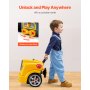 VEVOR Engine Toy Kids Mechanic Car Repair Set with Removable Parts Yellow