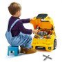 VEVOR Engine Toy Kids Mechanic Car Repair Set with Removable Parts Yellow